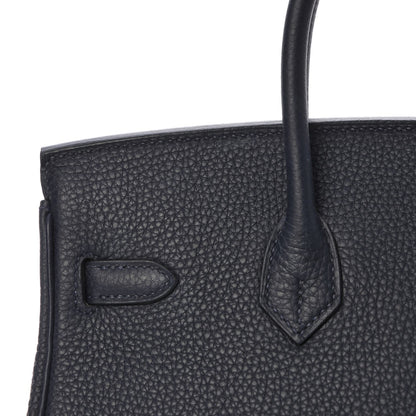 Hermes Togo Birkin 25 Bleu Nuit 29 of 35