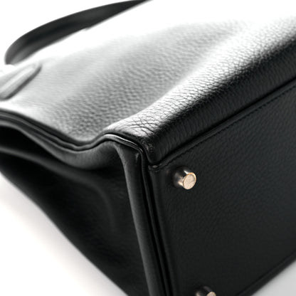 Hermes Togo Kelly Retourne 32 Black 8 of 38