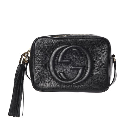 Gucci Pebbled Calfskin Small Soho Disco Bag Black 1 of 9