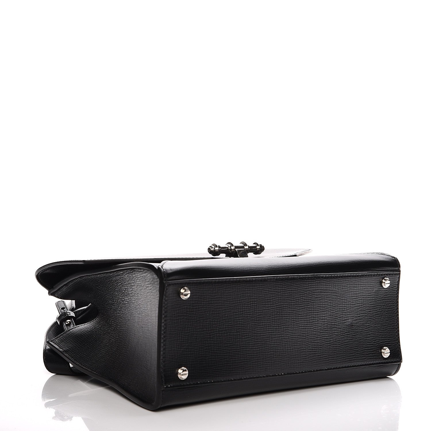 Givenchy Calfskin Small Obsedia Satchel Black 5 of 8
