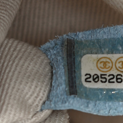 Chanel Glazed Calfskin Quilted Large Coco Soft Flap Light Blue 10 of 36