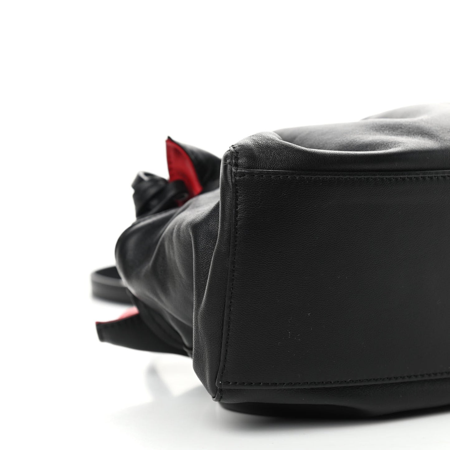 Lambskin Mini Protea Bag Black Flamma
