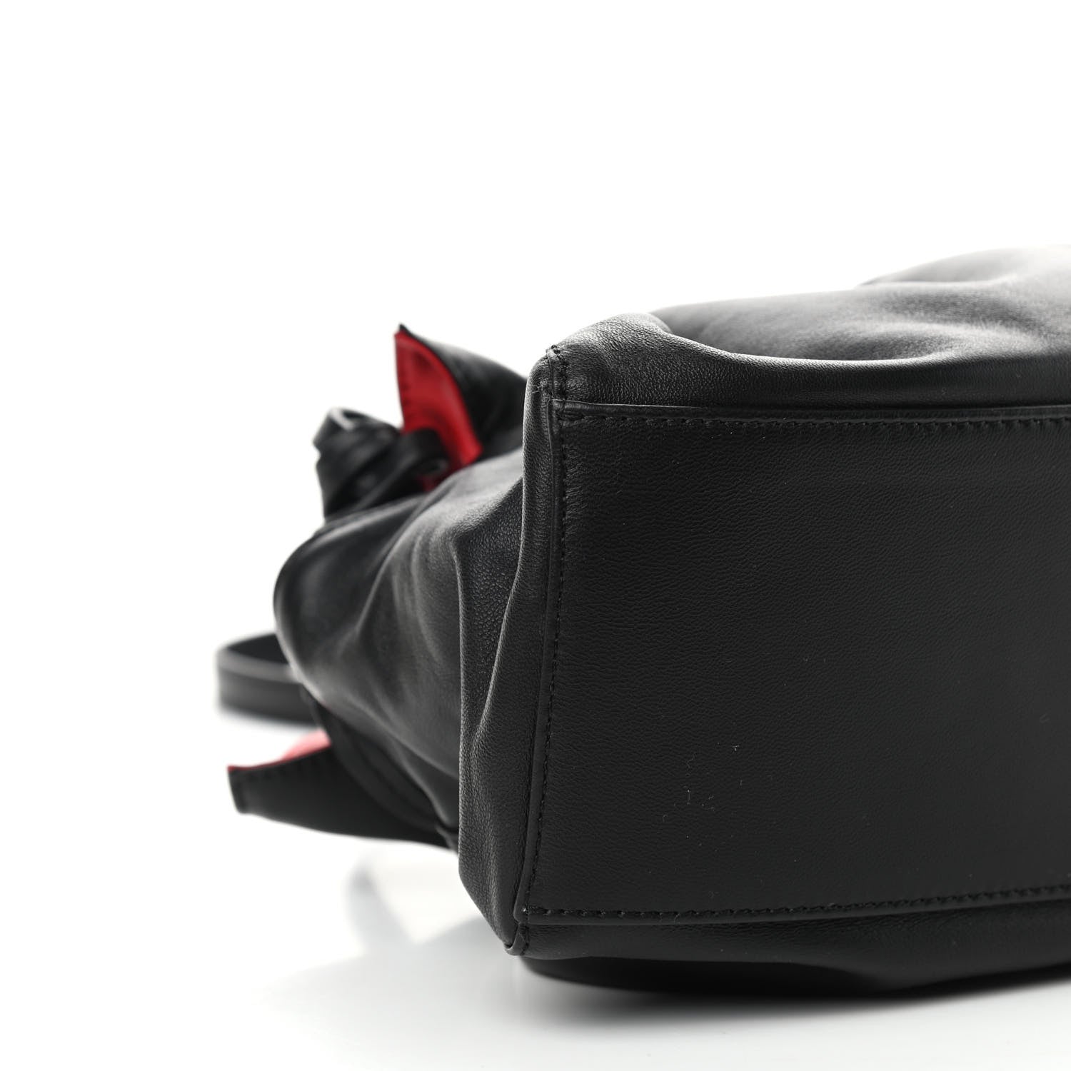 Mansur Gavriel Lambskin Mini Protea Bag Black Flamma 8 of 10