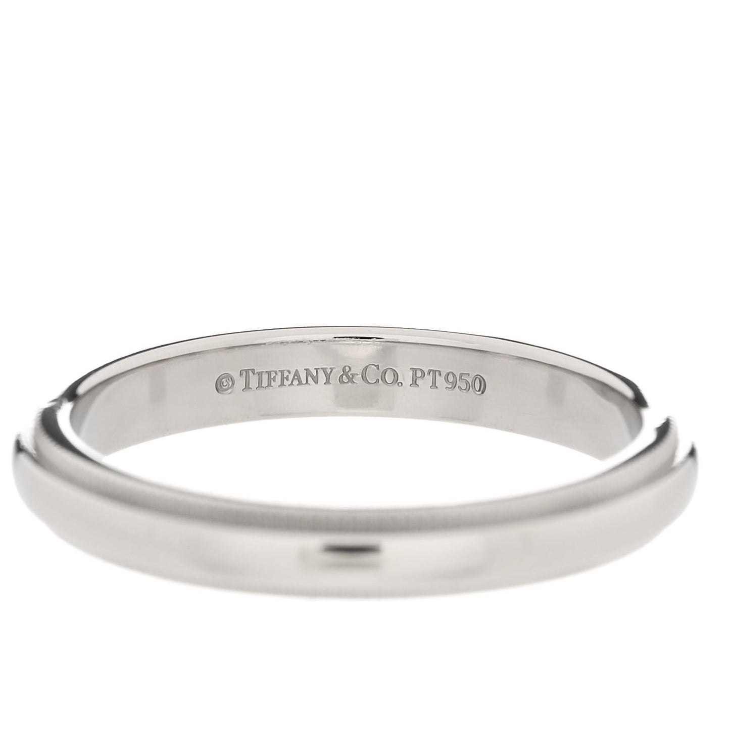 Platinum 3mm Together Milgrain Wedding Band Ring 55 7.25
