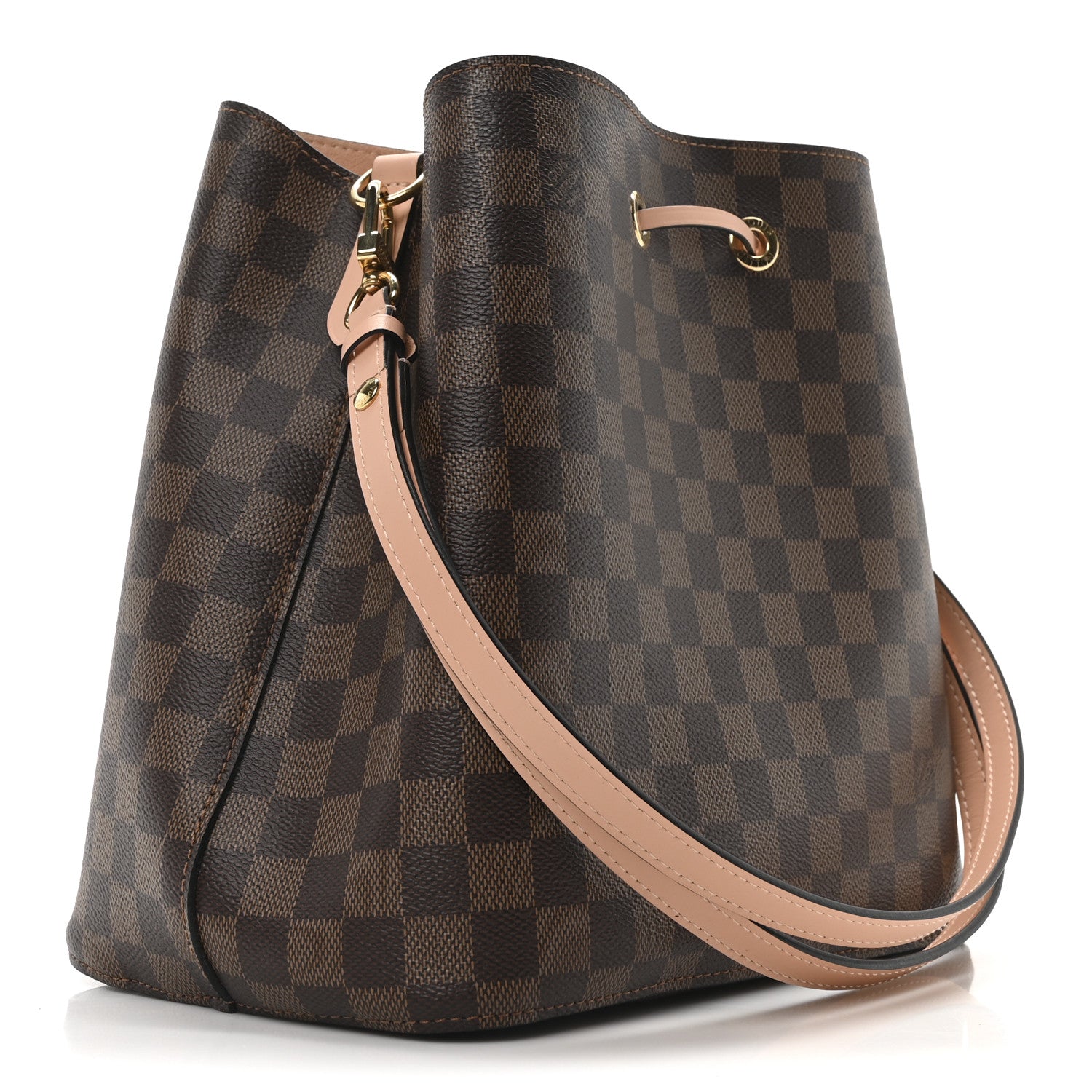 Louis Vuitton Damier Ebene Neonoe MM Venus Pink 3 of 9