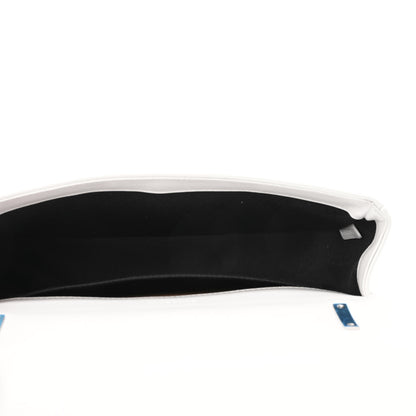 Burberry Patent Quilted Horseferry Print Small Lola Bag White 5 of 8