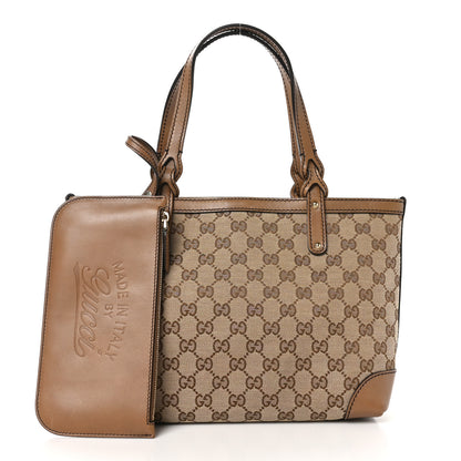 Gucci Monogram Small Craft Tote Light Brown 3 of 12