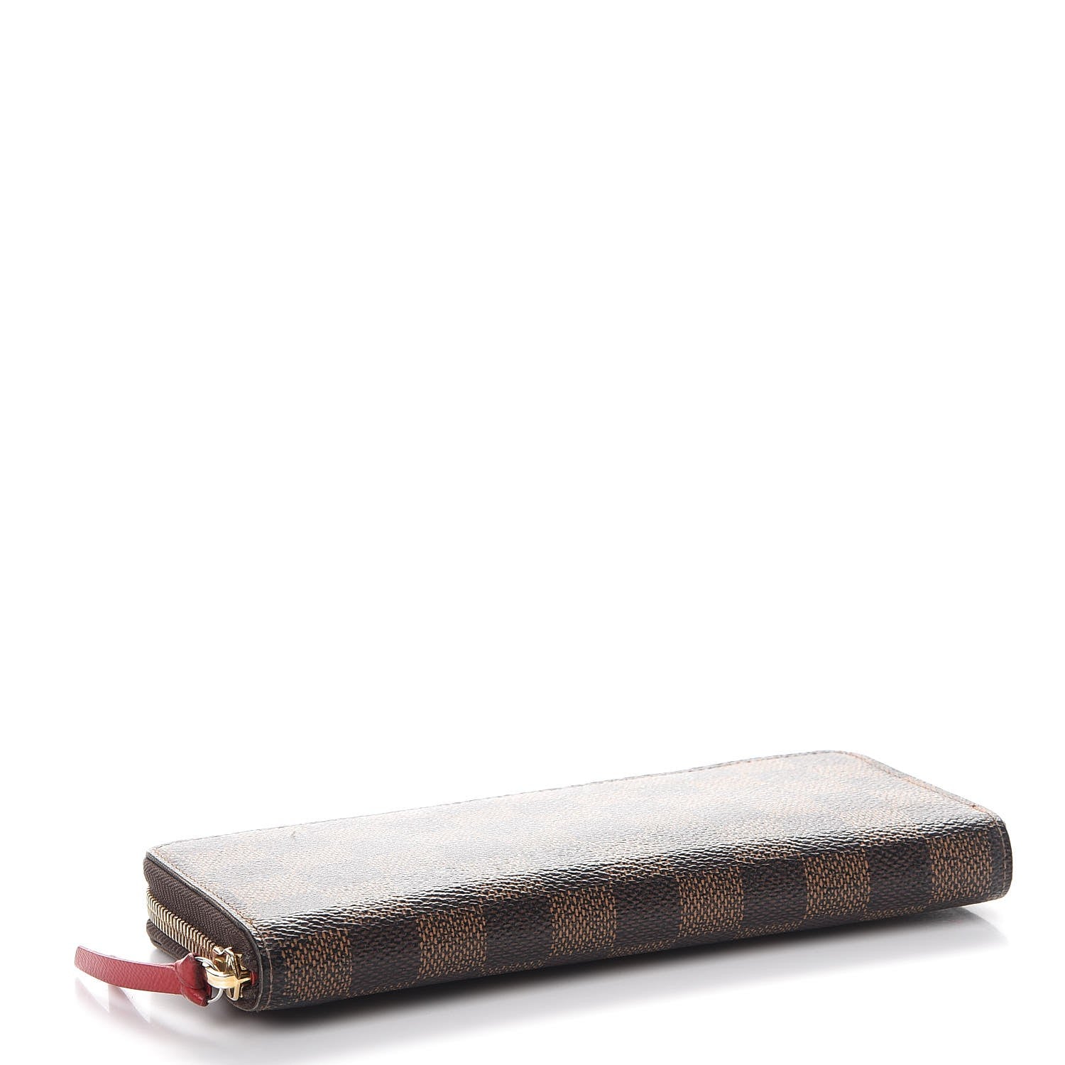 Louis Vuitton Damier Ebene Clemence Wallet Cherry 4 of 10
