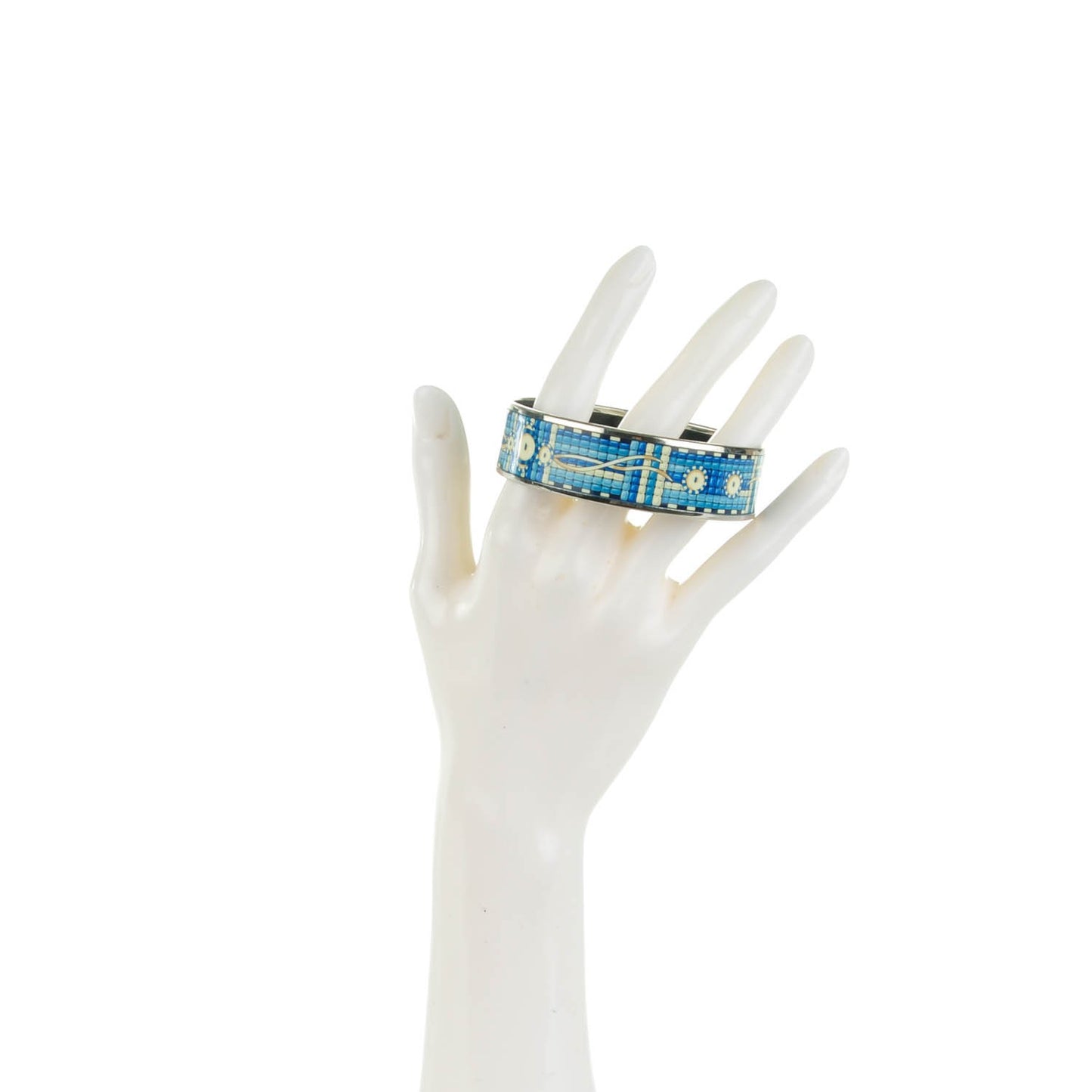 Enamel Printed Wide Bracelet 70