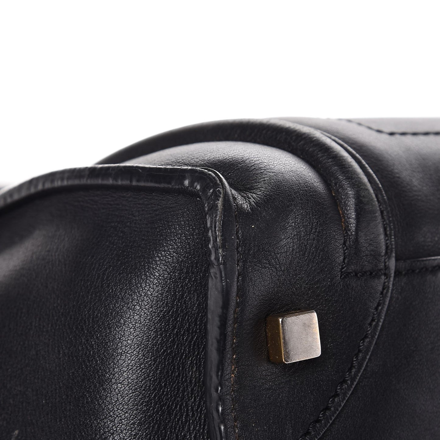 Smooth Calfskin Mini Luggage Black