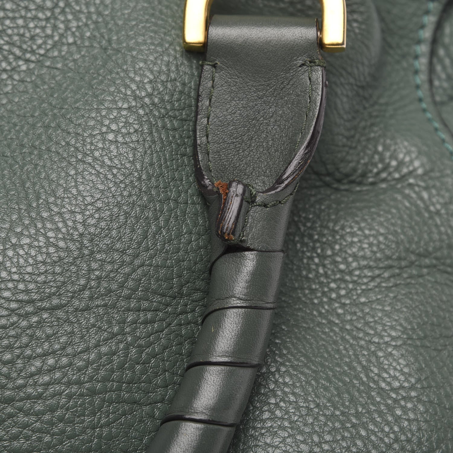 Chloe Calfskin Medium Marcie Satchel Eucalyptus 11 of 18