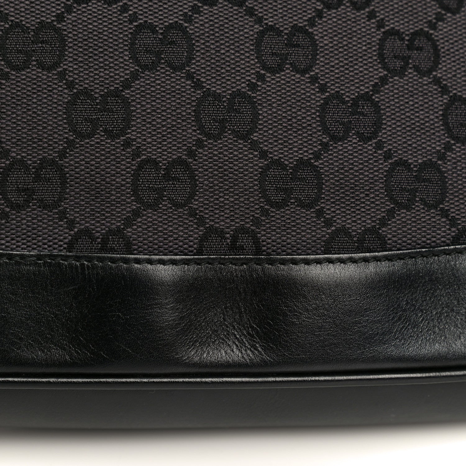 Gucci Monogram Small Jackie O Hobo Black 22 of 24