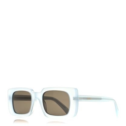 Celine Acetate Rectangular Sunglasses CL402131 Light Blue 1 of 6
