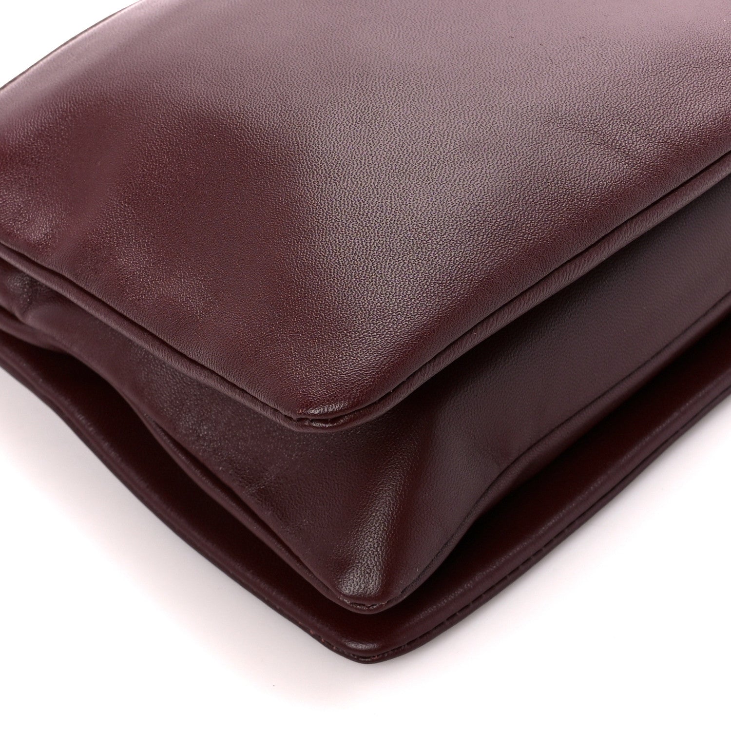 Celine Smooth Lambskin Small Trio Crossbody Bag Burgundy 11 of 12