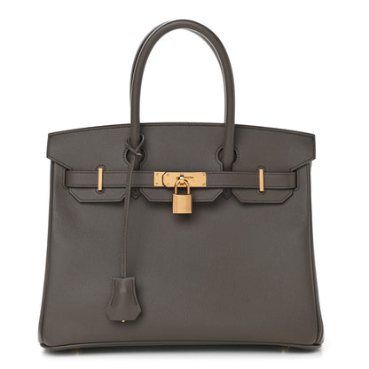 Hermes Epsom Birkin 30 Etain 1 of 10