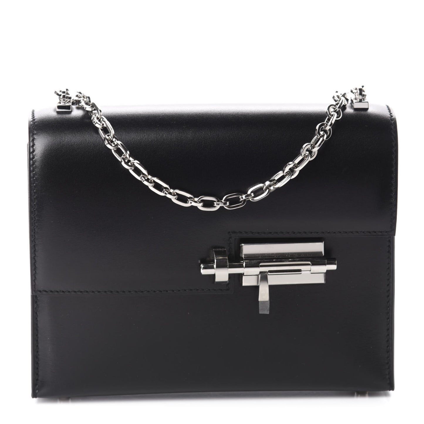 Box Mini Verrou Chaine Bag Black