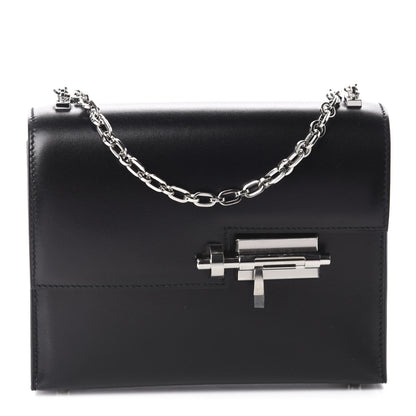 Hermes Box Mini Verrou Chaine Bag Black 1 of 11