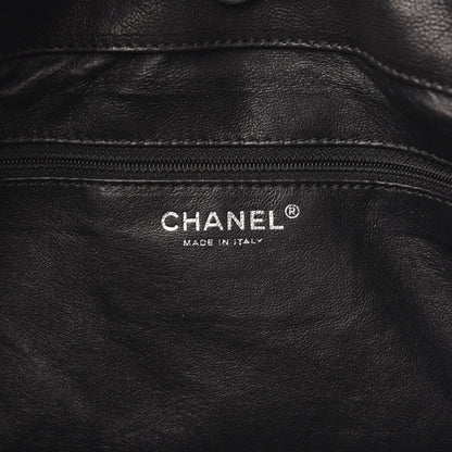 Chanel Glazed Calfskin East West Modern Chain Tote Black 6 of 14