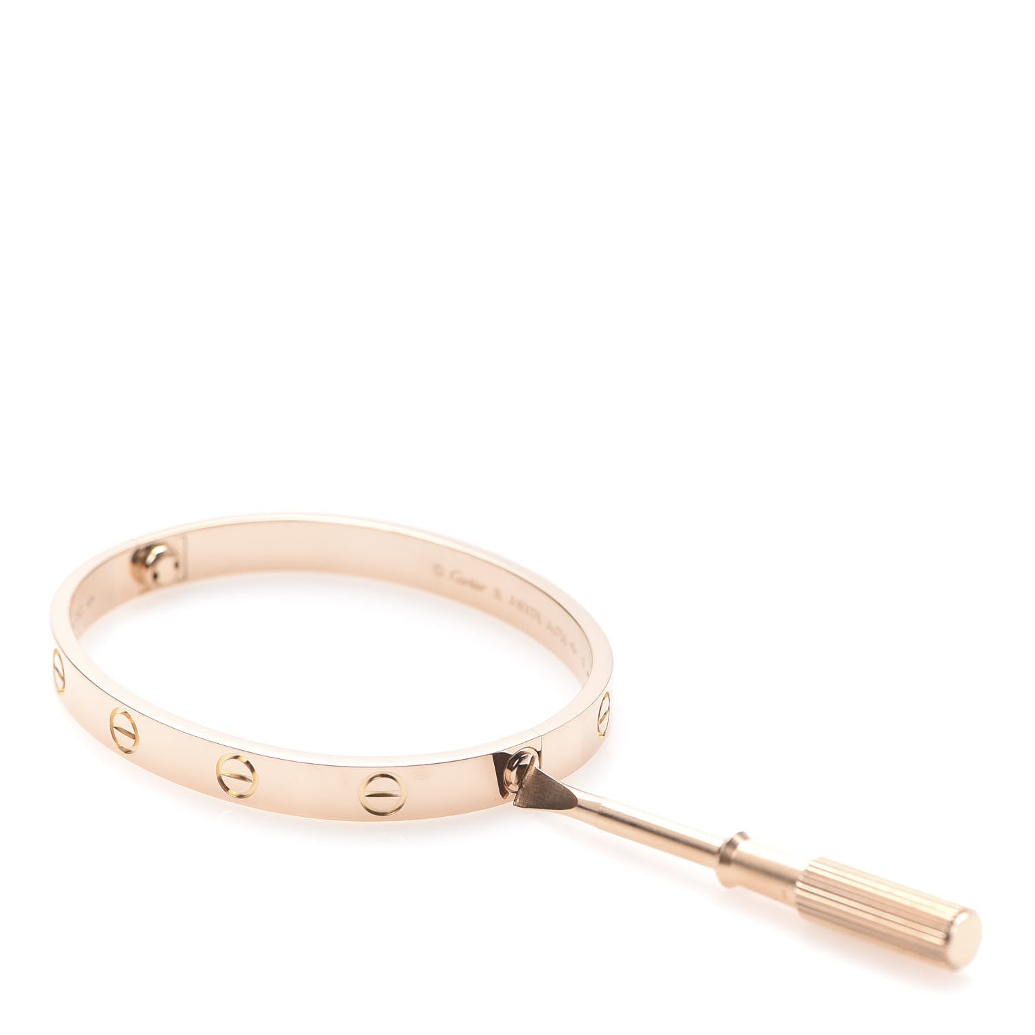 Cartier 18K Pink Gold LOVE Bracelet 16 4 of 6