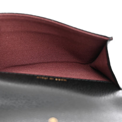 Chanel Caviar Quilted Flap Card Holder Wallet Black 5 of 9