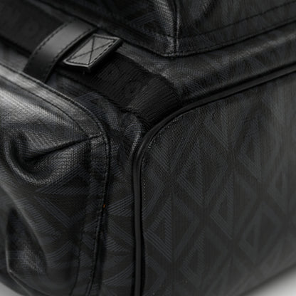 Christian Dior Canvas CD Diamond Hit The Road Backpack Black 9 of 13