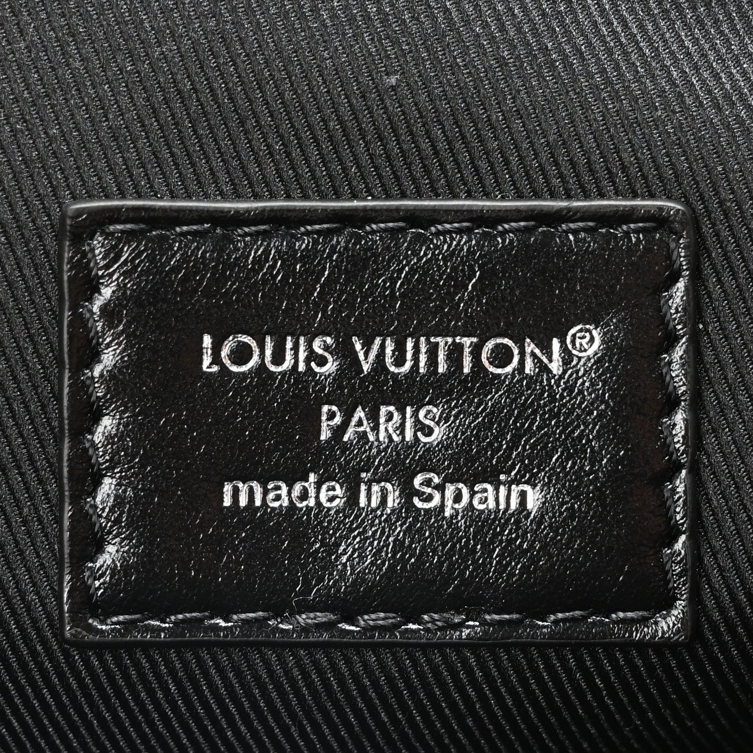 Louis Vuitton Calfskin Cargo Wearable Wallet Black 6 of 9