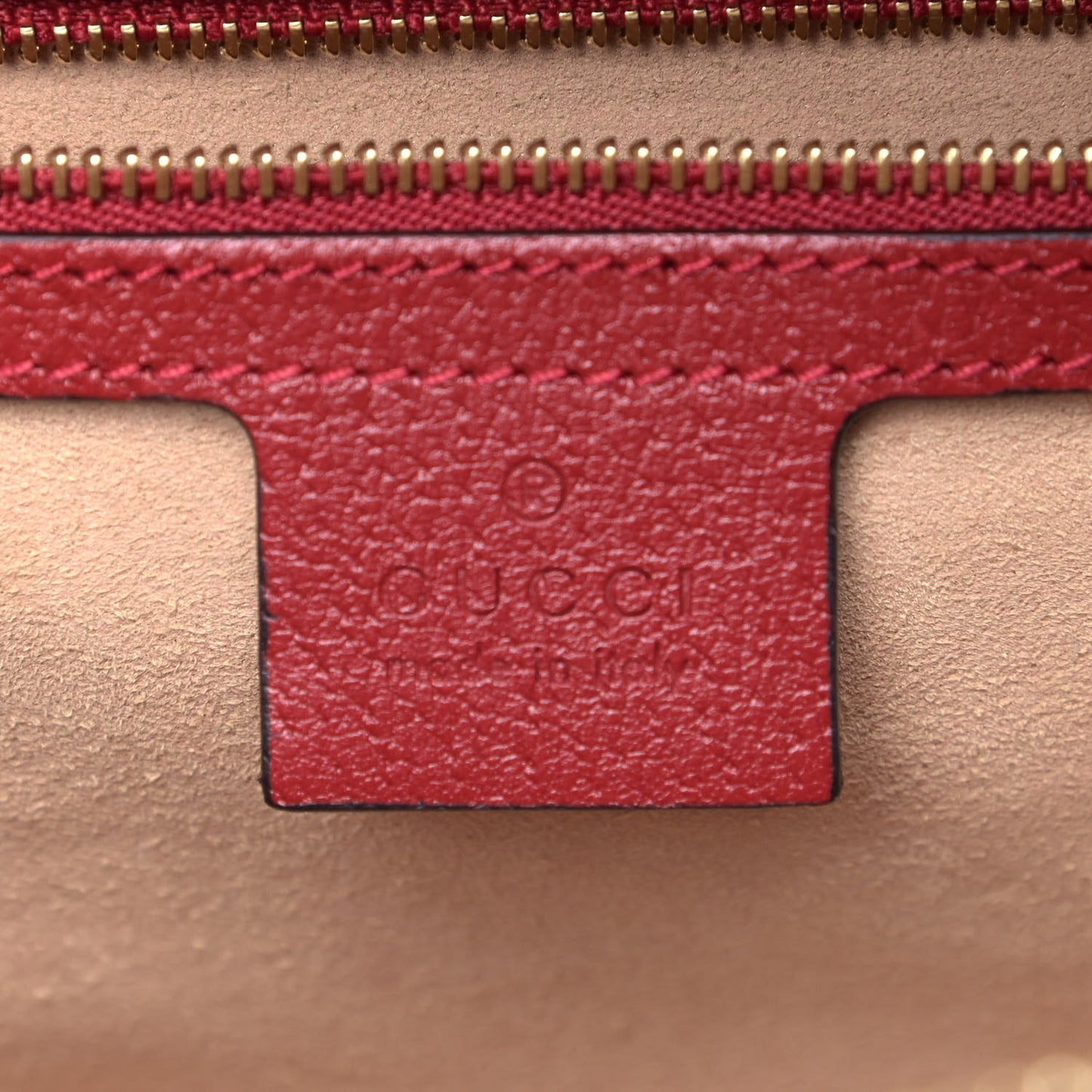 GG Supreme Monogram Flora Web Small Ophidia Top Handle Shoulder Bag Hibiscus Red