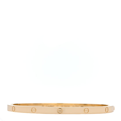 Cartier 18K Yellow Gold Small LOVE Bracelet 17 1 of 8