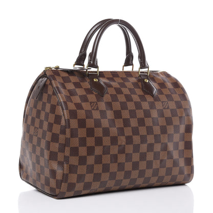 Louis Vuitton Damier Ebene Speedy 30 3 of 10