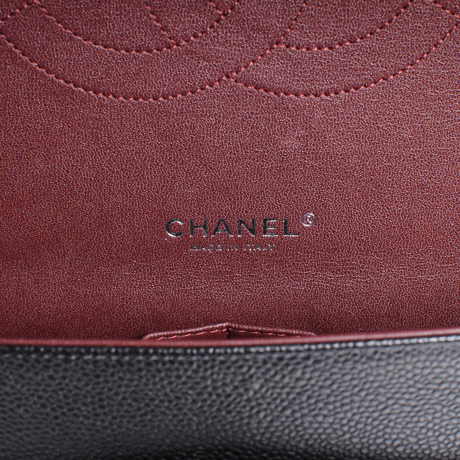 Chanel Caviar Quilted Maxi Double Flap Black 6 of 7