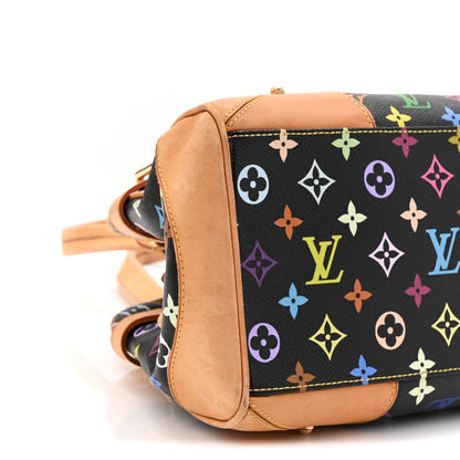 Louis Vuitton Monogram Multicolor Claudia Black 8 of 9
