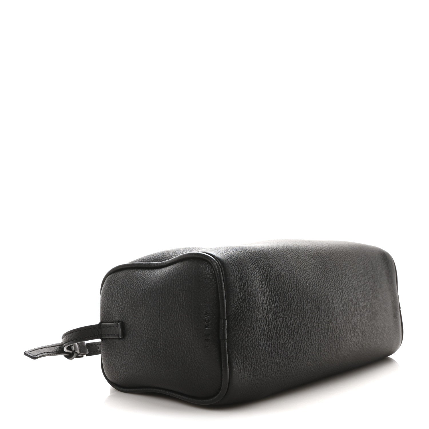 The Row Grained Calfskin 90's Bag Black 4 of 9