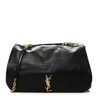 Saint Laurent Lambskin Matelasse Monogram Large Jamie 4.3 Black 1 of 9