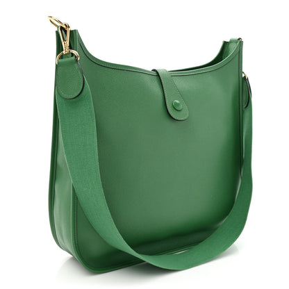 Hermes Courchevel Evelyne GM Vert Bengale 3 of 10