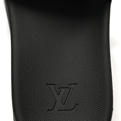 Louis Vuitton Rubber Monogram Mens Waterfront Mules 10 Macassar 8 of 10