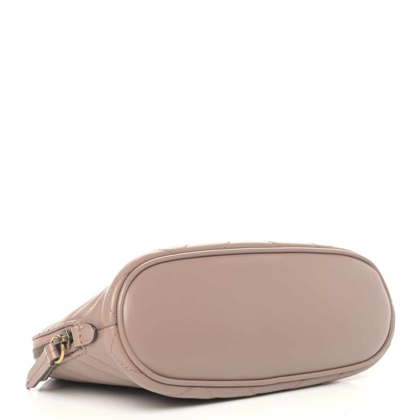 Calfskin Matelasse Large GG Marmont Pouch Cosmetic Case Porcelain Rose