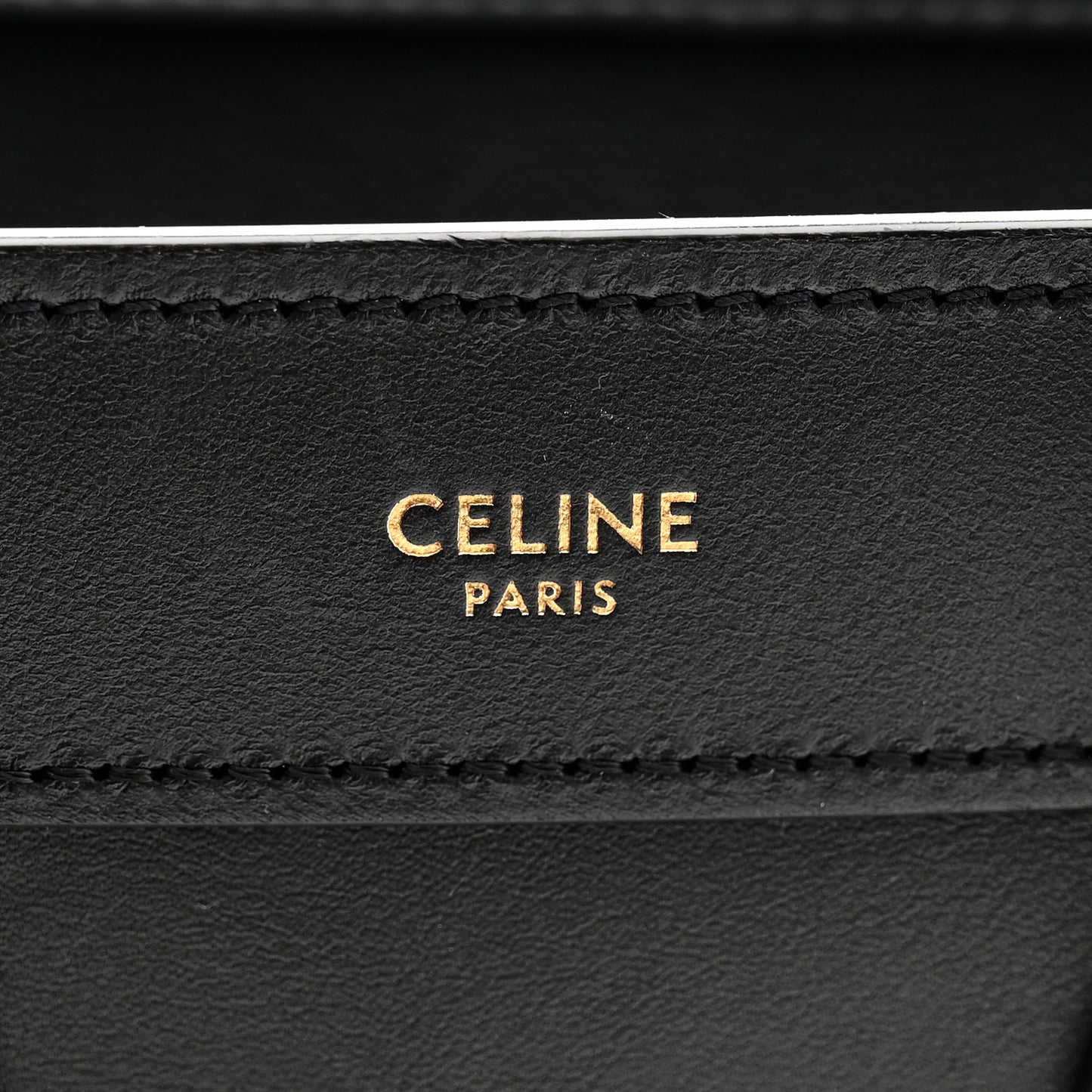 Smooth Calfskin Nano Luggage Black