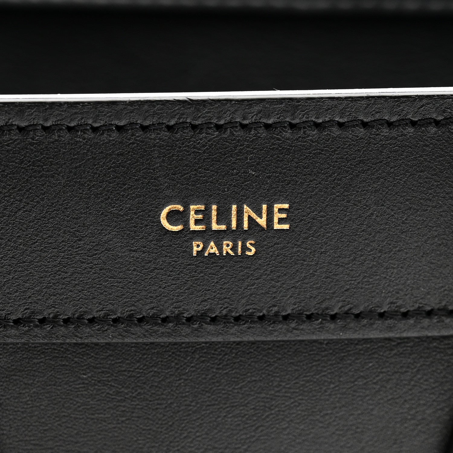 Celine Smooth Calfskin Nano Luggage Black 6 of 11
