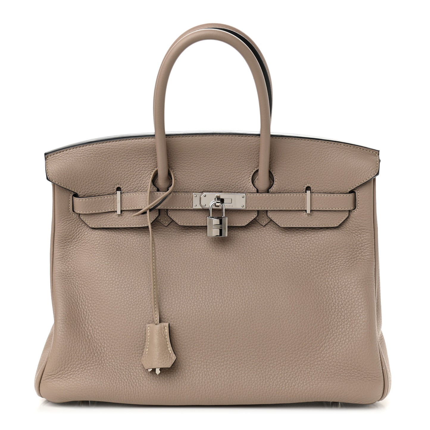 Taurillon Clemence Birkin 35 Gris Tourterelle