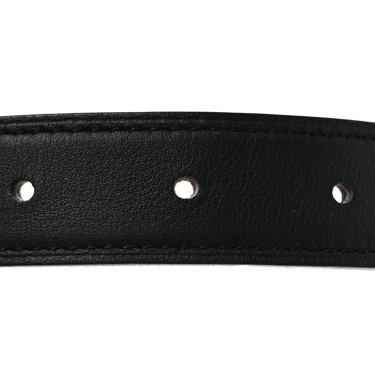 Swift Epsom 24mm Mini Constance H Belt 75 30 Black Gold