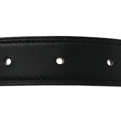 Hermes Swift Epsom 24mm Mini Constance H Belt 75 30 Black Gold 3 of 7