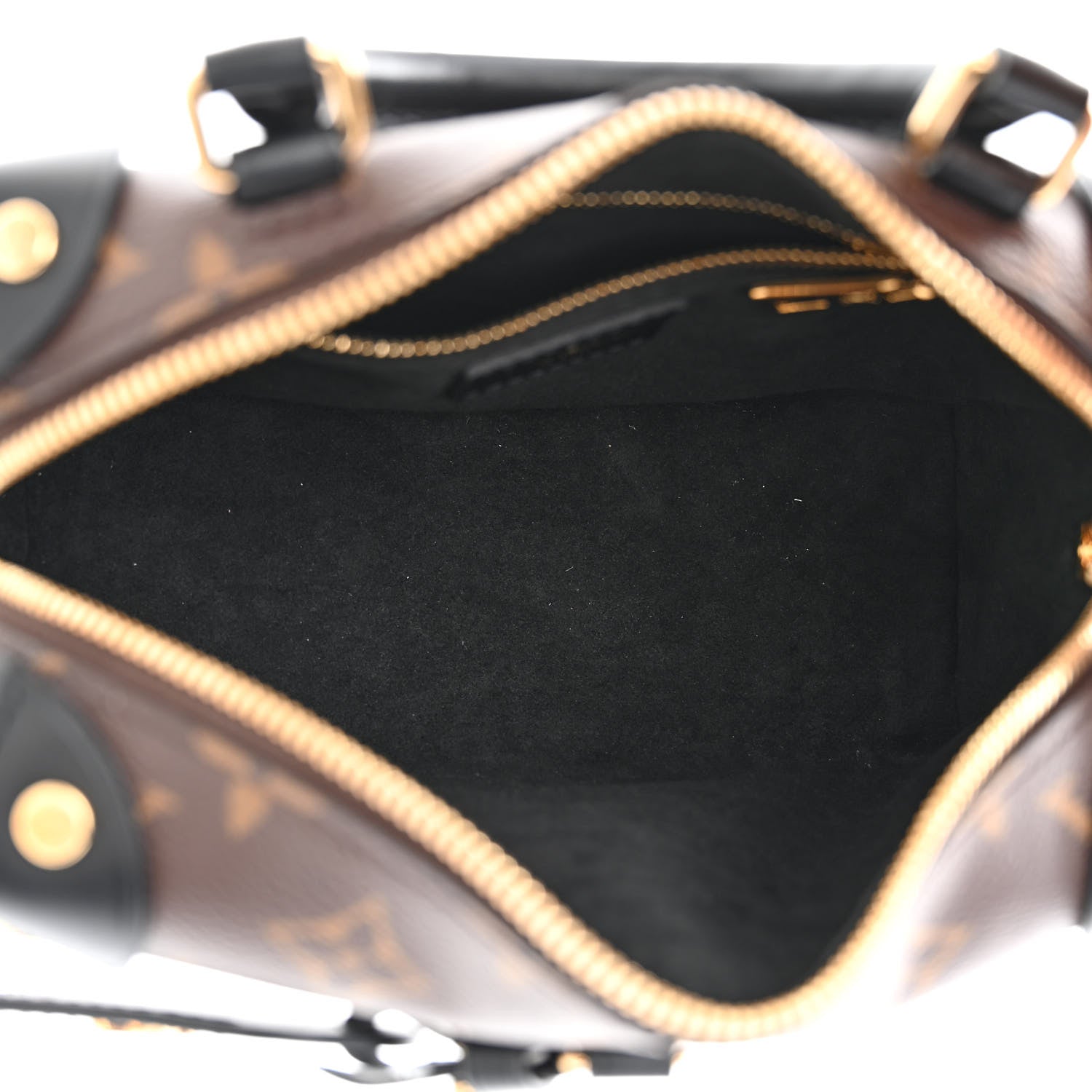 Louis Vuitton Monogram Petite Malle Souple Black 5 of 9