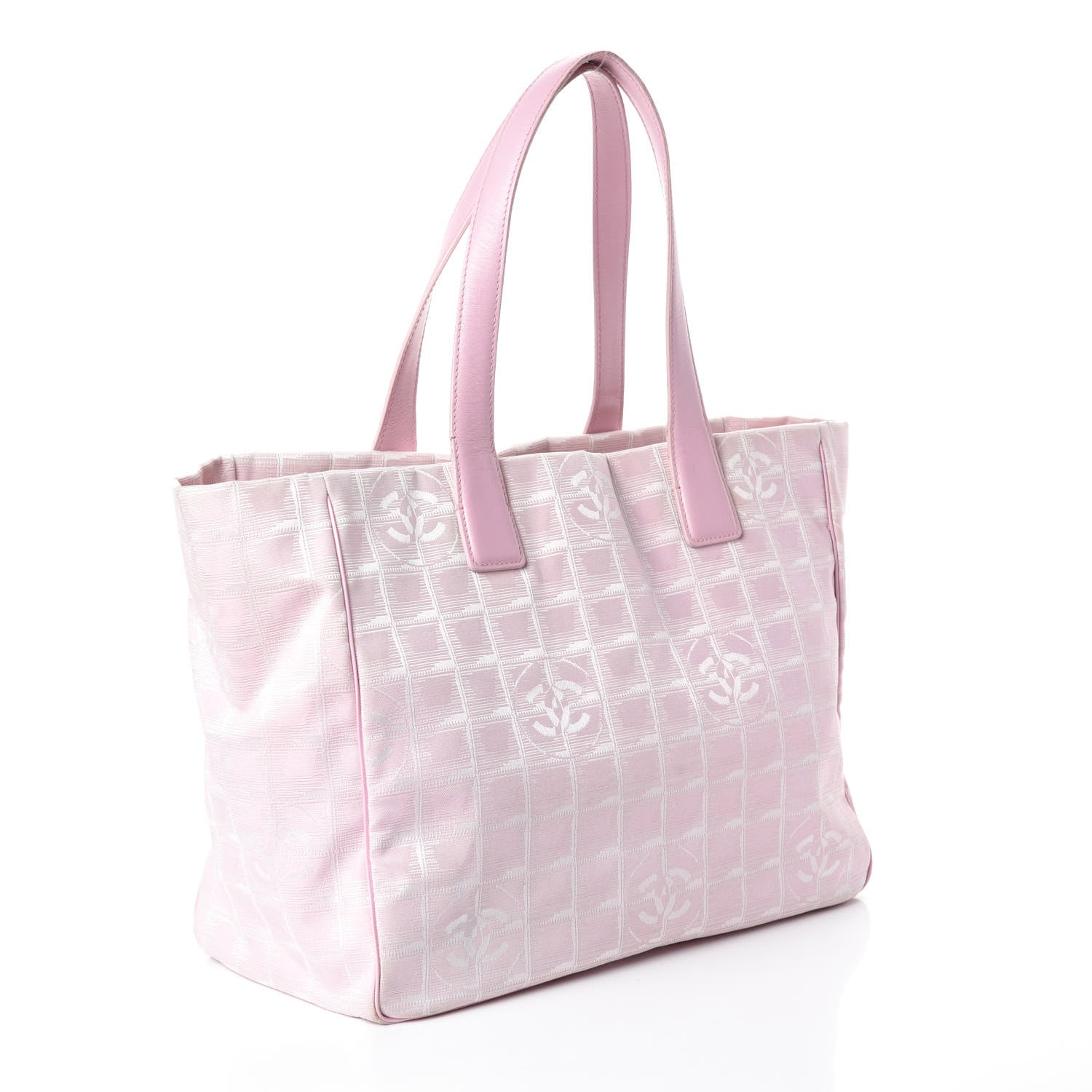 Chanel Nylon Medium Travel Tote Pink 3 of 10