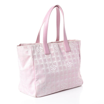 Chanel Nylon Medium Travel Tote Pink 3 of 10