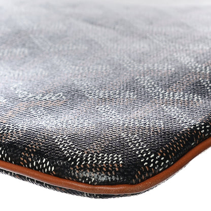 Goyard Goyardine Senat Pochette MM Black Gold 8 of 10