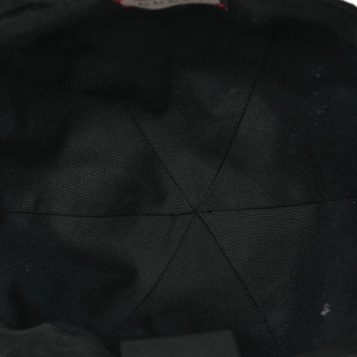 Monogram Web Baseball Hat M Black