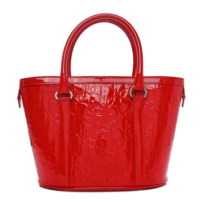 Christian Dior Patent Ultimate Tote Red 1 of 10