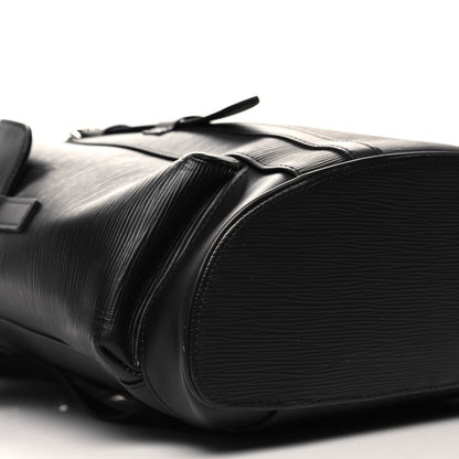 Louis Vuitton Epi Christopher Backpack PM Black 8 of 9