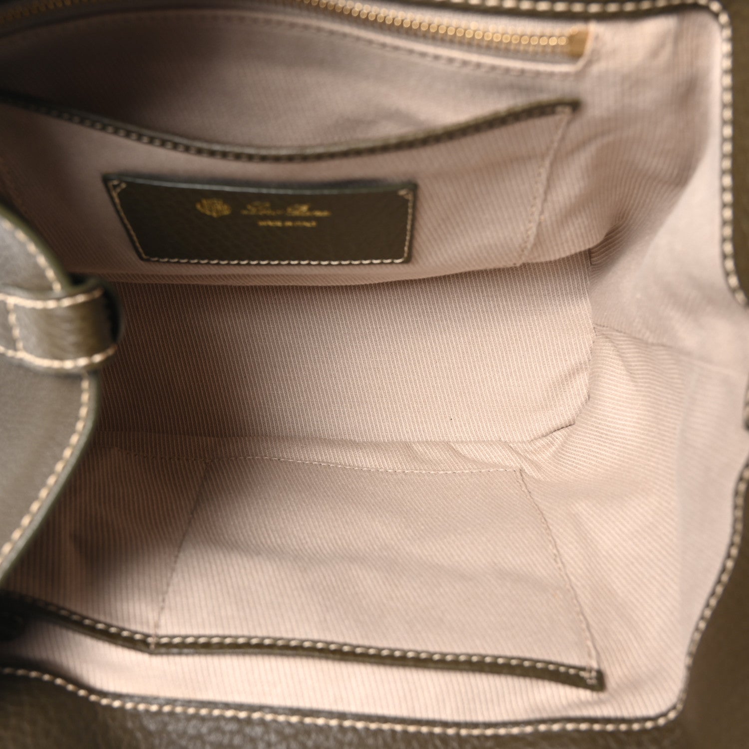 Loro Piana Odessa Mini Globe Shoulder Bag Green 5 of 9