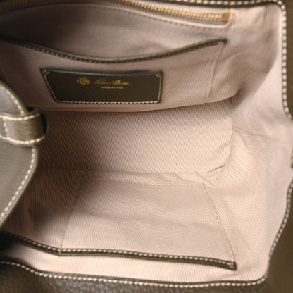 Loro Piana Odessa Mini Globe Shoulder Bag Green 5 of 9